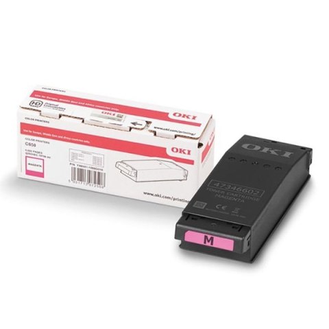 OKI oryginalny toner 09006128, magenta, 6000s