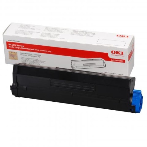 OKI oryginalny toner 43502002, black, 7000s