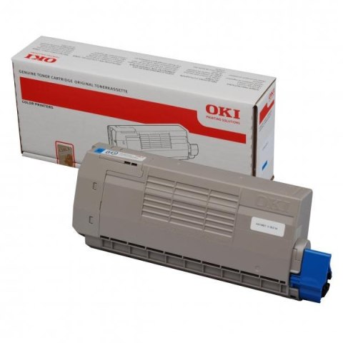 OKI oryginalny toner 44318607, cyan, 11500s