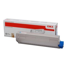 OKI oryginalny toner 44844507, cyan, 10000s