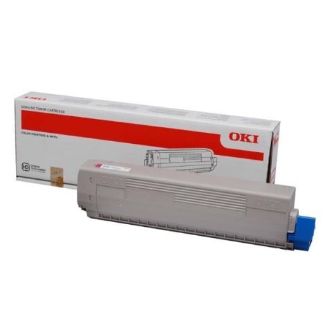 OKI oryginalny toner 44844614, magenta, 7300s