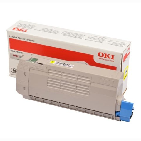 OKI oryginalny toner 46507613, yellow, 11500s