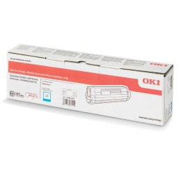 OKI oryginalny toner 46861307, cyan, 10000s