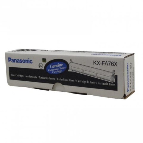 Panasonic oryginalny toner KX-FA76X, black, 2000s, EOL Panasonic oryginalny toner KX-FA76X, black, 2000s, EOL