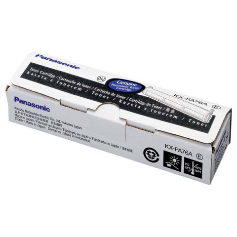 Panasonic oryginalny toner KX-FA76E/A, black, 2000s