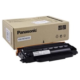 Panasonic oryginalny toner KX-FAT431X, black, 6000s