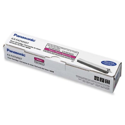 Panasonic oryginalny toner KX-FATM507E, KX-FATM507X, magenta