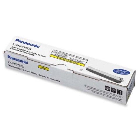 Panasonic oryginalny toner KX-FATY503, yellow, 2000s