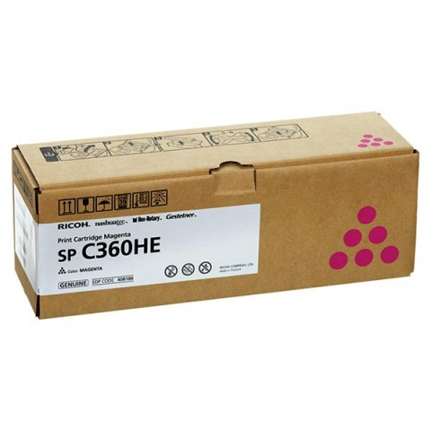 Ricoh oryginalny toner 408186, magenta, 5000s