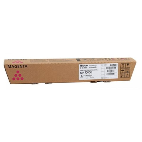 Ricoh oryginalny toner 842097, magenta, 6000s