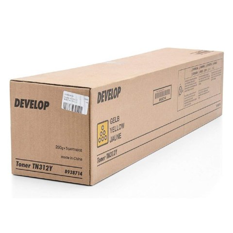 Develop oryginalny toner 8938714, TN-312Y, yellow, 12000s Develop oryginalny toner 8938714, TN-312Y, yellow, 12000s