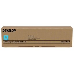 Develop oryginalny toner A0704D0, TN-611C, cyan, 27000s