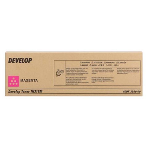 Develop oryginalny toner A0DK3D3, TN-318M, magenta, 8000s Develop oryginalny toner A0DK3D3, TN-318M, magenta, 8000s