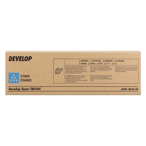Develop oryginalny toner A0DK4D3, TN-318C, cyan, 8000s Develop oryginalny toner A0DK4D3, TN-318C, cyan, 8000s