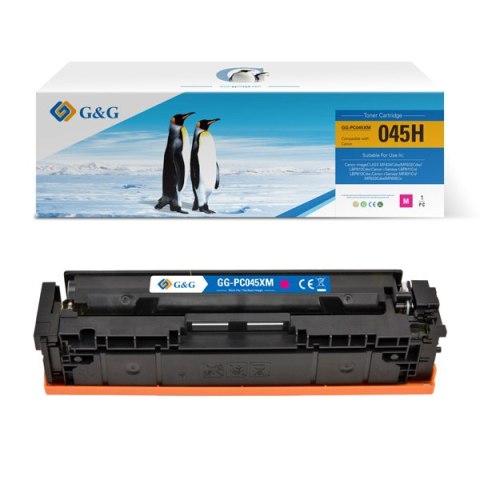 G&G kompatybilny toner z Canon 045HM, NT-PC045XM, magenta, 2200s G&G kompatybilny toner z Canon 045HM, NT-PC045XM, magenta, 2200s