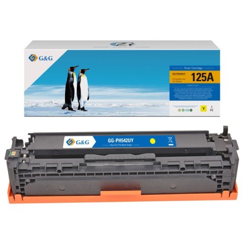 G&G kompatybilny toner z HP CB542A, CE320A, CF210X, Canon CRG116, CRG716, C, NT-PH542UY, HP 125A, yellow, 1400s