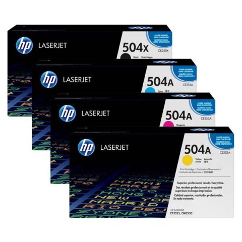 HP oryginalny toner CE250A, HP 504A, black, 5000s HP oryginalny toner CE250A, HP 504A, black, 5000s