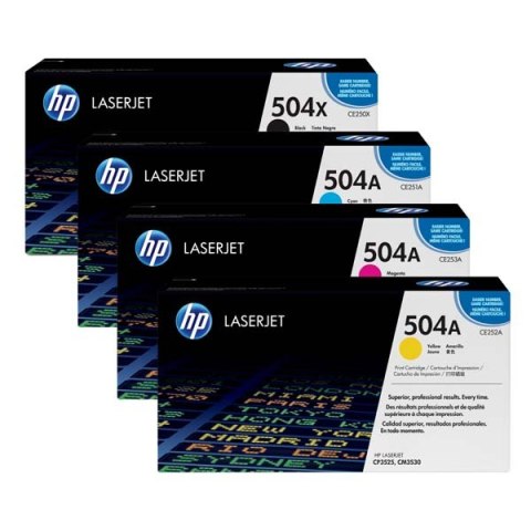 HP oryginalny toner CE251A, HP 504A, cyan, 7000s HP oryginalny toner CE251A, HP 504A, cyan, 7000s