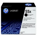 HP oryginalny toner CE255X, HP 55X, black, 12500s