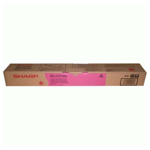 Sharp oryginalny toner MX-27GTMA, magenta, 15000s