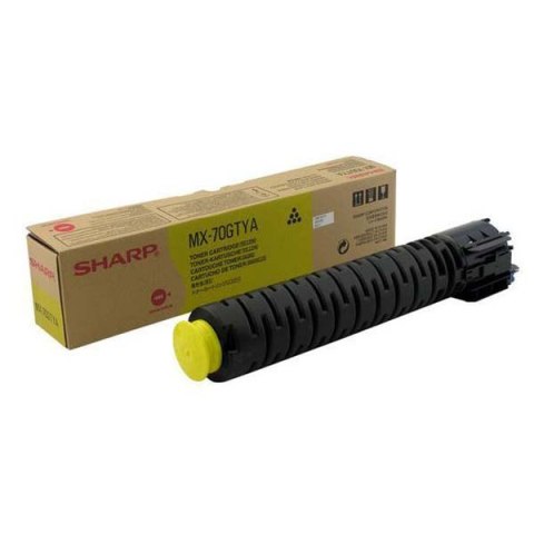 Sharp oryginalny toner MX-70GTYA, yellow, 32000s