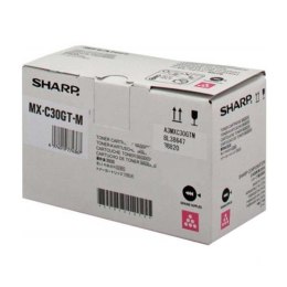 Sharp oryginalny toner MX-C30GTM, magenta, 6000s