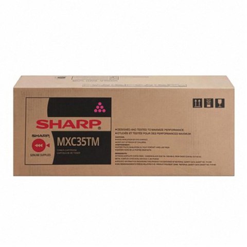 Sharp oryginalny toner MX-C35TM, magenta, 6000s