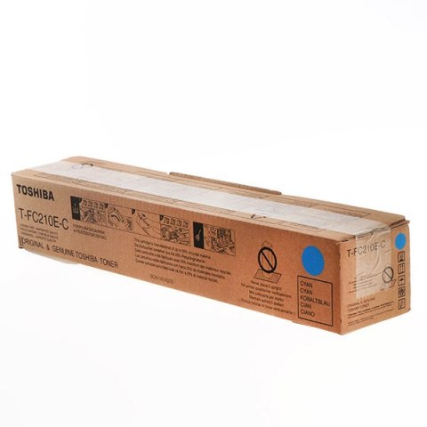 Toshiba oryginalny toner T-FC210EC, 6AJ00000159, cyan, 33600s