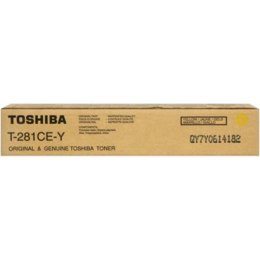 Toshiba oryginalny toner T281CEY, 6AK00000107, yellow, 10000s