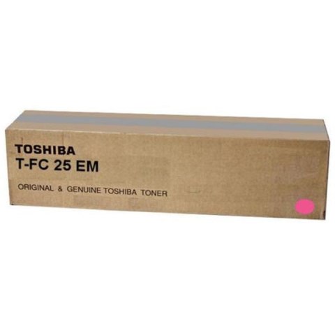 Toshiba oryginalny toner TFC25EM, 6AJ00000078, magenta, 26800s