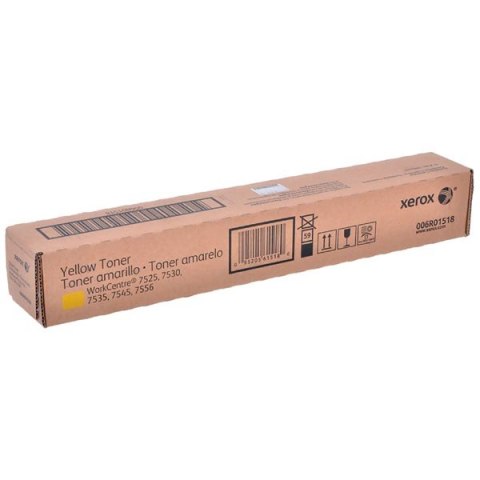 Xerox oryginalny toner 006R01518, yellow, 15000s