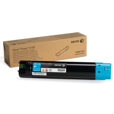 Xerox oryginalny toner 106R01523, cyan, 12000s