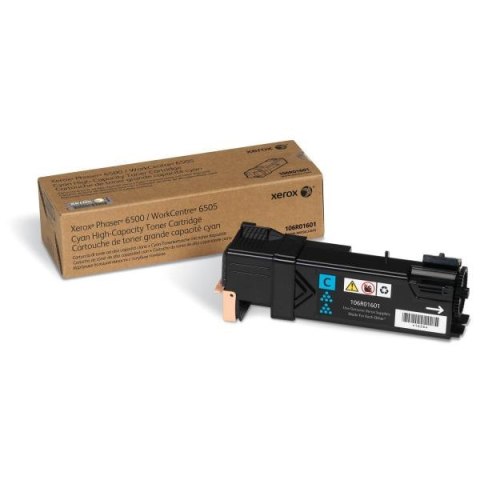 Xerox oryginalny toner 106R01601, cyan, 2500s