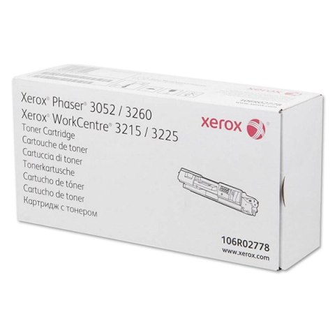 Xerox oryginalny toner 106R02778, black, 3000s Xerox oryginalny toner 106R02778, black, 3000s
