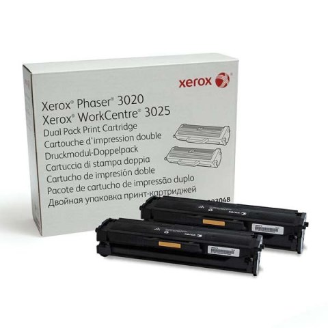 Xerox oryginalny toner 106R03048, black, dual pack