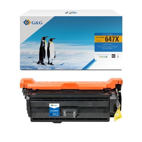 G&G kompatybilny toner z HP CE260X, NT-CH260XFBK, HP 649X, black, 17000s, high capacity G&G kompatybilny toner z HP CE260X, NT-CH260XFBK, HP 649X, black, 17000s, high capacity