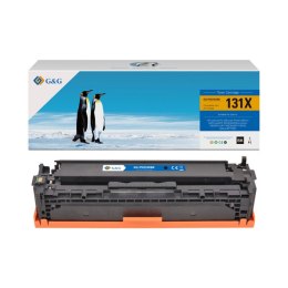 G&G kompatybilny toner z HP CF210X, Canon CRG731H, NT-PH210XBK, HP 131X, black, 2400s