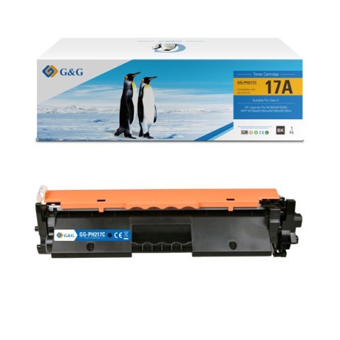 G&G kompatybilny toner z HP CF217A, NT-PH217, HP 17A, black, 1600s