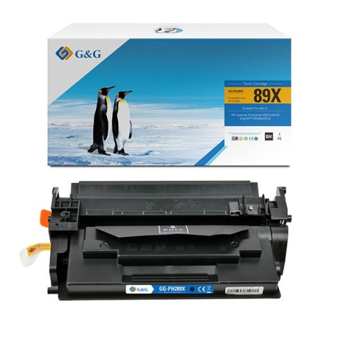 G&G kompatybilny toner z HP CF289X, NT-PH289X, HP 89X, black, 10000s, high capacity