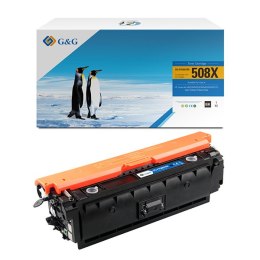 G&G kompatybilny toner z HP CF360X, NT-PH360XBK, HP 508X, black, 12500s, high capacity