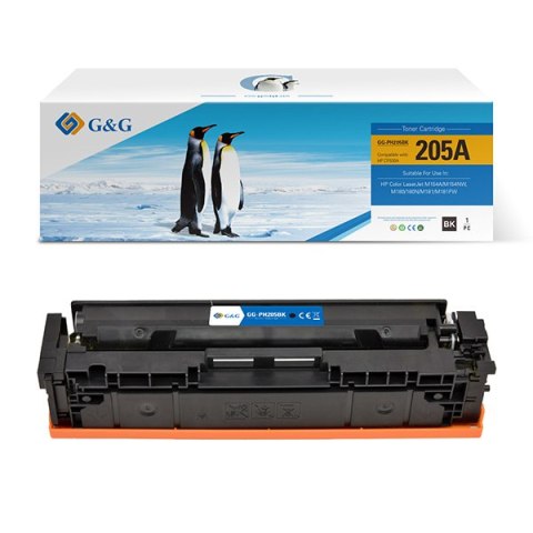 G&G kompatybilny toner z HP CF530A, NT-PH205BK, HP 205A, black, 1100s