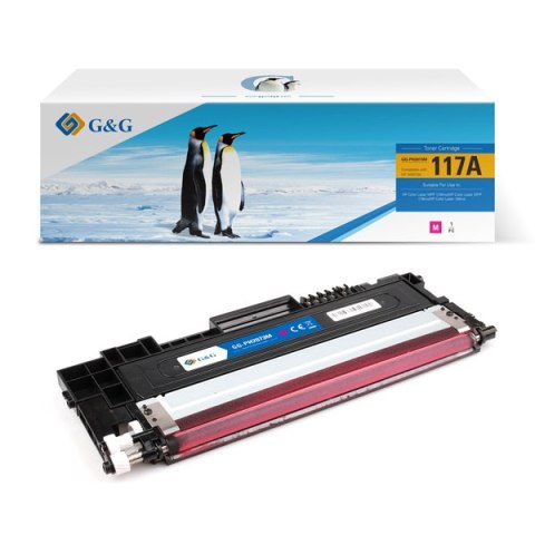 G&G kompatybilny toner z HP W2073A, NT-PH2073M, HP 117A, magenta, 700s