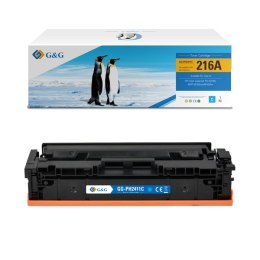 G&G kompatybilny toner z HP W2411A, NT-PH2411C, HP 216A, cyan, 850s