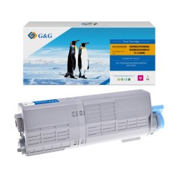 G&G kompatybilny toner z OKI 46490606, NT-COC532XXM, magenta, 6000s