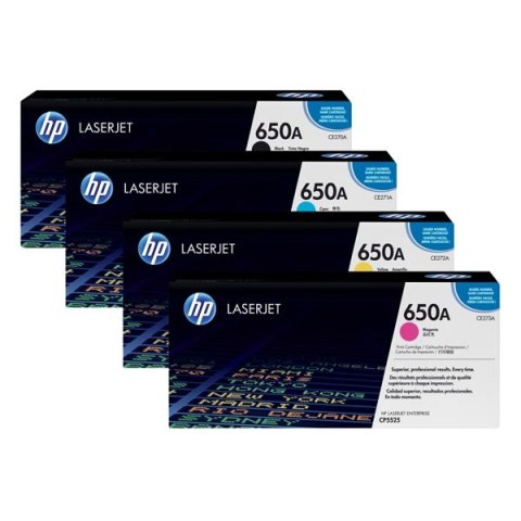 HP oryginalny toner CE270A, HP 650A, black, 13500s HP oryginalny toner CE270A, HP 650A, black, 13500s