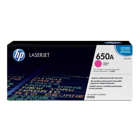 HP oryginalny toner CE273A, HP 650A, magenta, 15000s