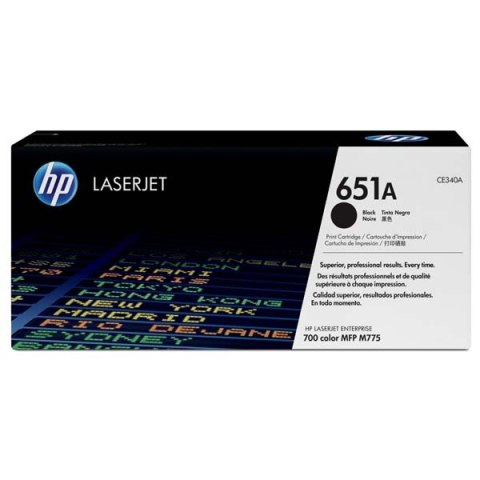 HP oryginalny toner CE340A, HP 651A, black, 13500s