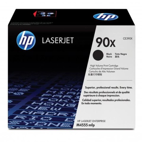 HP oryginalny toner CE390X, HP 90X, black, 24000s