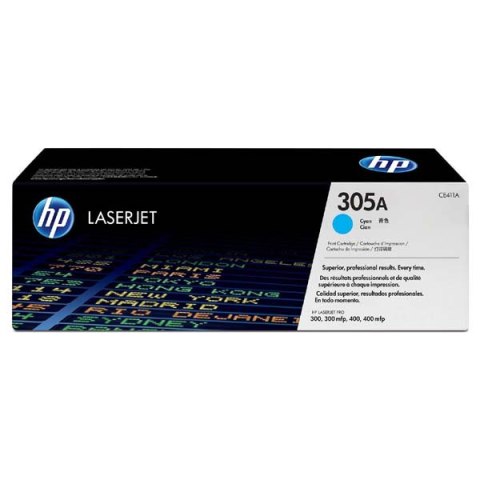 HP oryginalny toner CE411A, HP 305A, cyan, 2600s