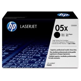 HP oryginalny toner CE505X, HP 05X, black, 6500s, high capacity